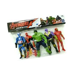 5-li Avengers Fiqurları 354-67 BJ759-35 - 1