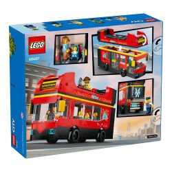 Lego 60407 RED DOUBLE DECKER SIGHTSEEIN ORG - 6