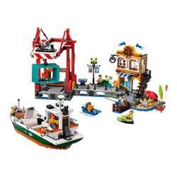 Lego 60422 SEASIDE HARBOR WITH CARGO SHIP ORG - 3