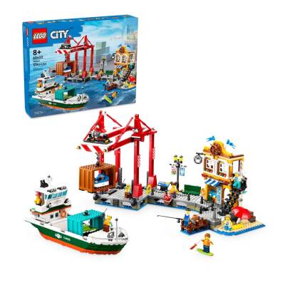 Lego 60422 SEASIDE HARBOR WITH CARGO SHIP ORG - 1