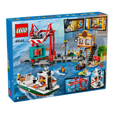 Lego 60422 SEASIDE HARBOR WITH CARGO SHIP ORG - 5