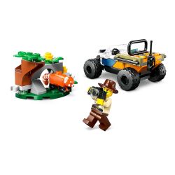 Lego 60424 JUNGLE EXPLOWER ATV RED PAND ORG - 5