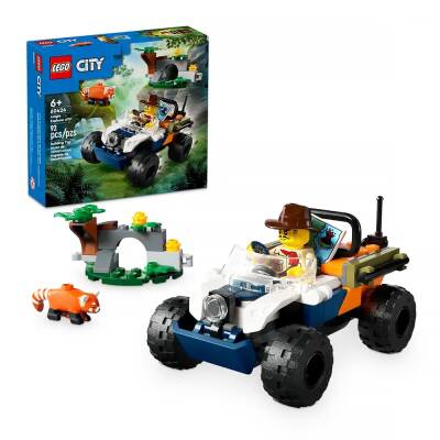 Lego 60424 JUNGLE EXPLOWER ATV RED PAND ORG - 1