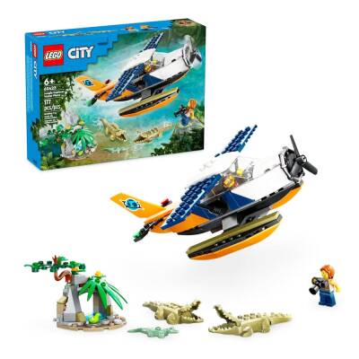 Lego 60425 JUNJLE WATER PLANE ORG - 1