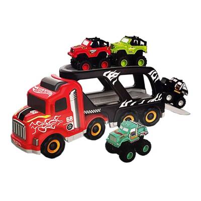 Pultlu Maşın Daşıyan Hot Wheels 128-25 HW-170110 - 1