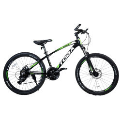 Velosiped Toba Brave 24 düym - Qara, Yaşıl 